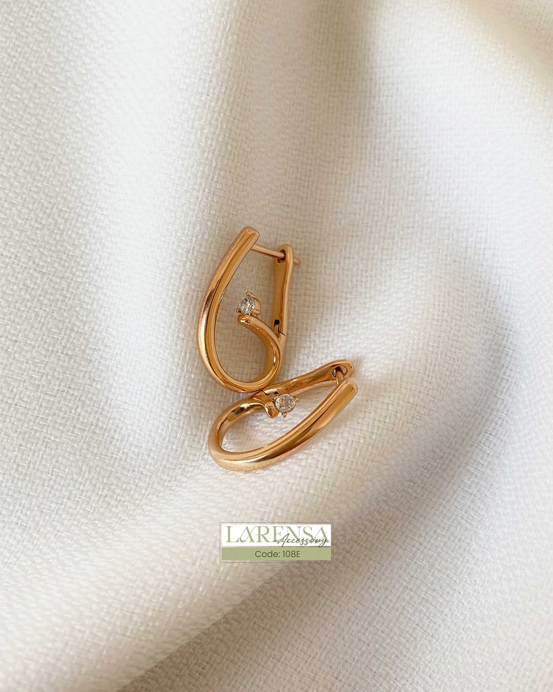 گوشواره تک نگین